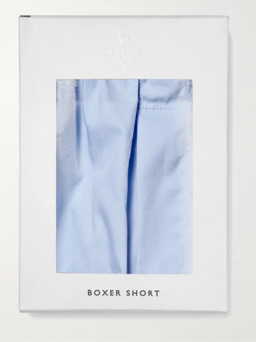 Sunspel Cotton Boxer Shorts - Men | Thumbnail 5 Sunspel Cotton Boxer Shorts - Men | Thumbnail 5