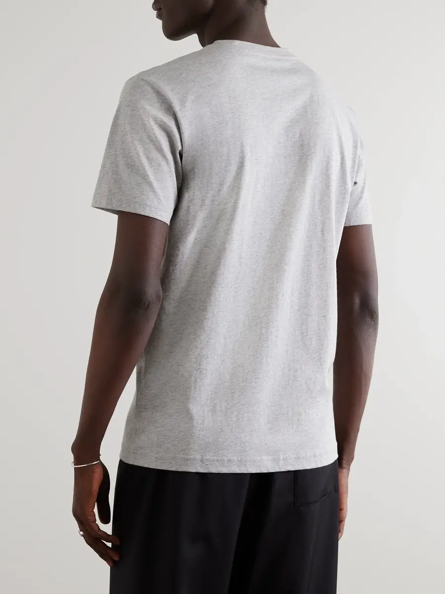 Sunspel Riviera Supima Cotton-Jersey T-Shirt - Men | Thumbnail 4 Sunspel Riviera Supima Cotton-Jersey T-Shirt - Men | Thumbnail 4