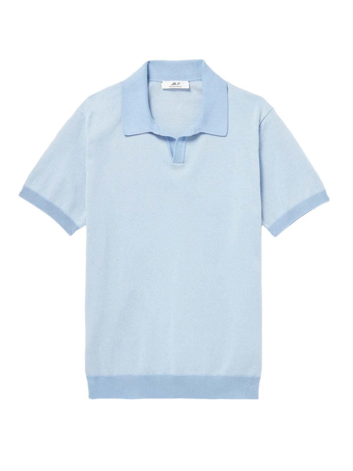 Honeycomb-Knit Cotton Polo Shirt - Men