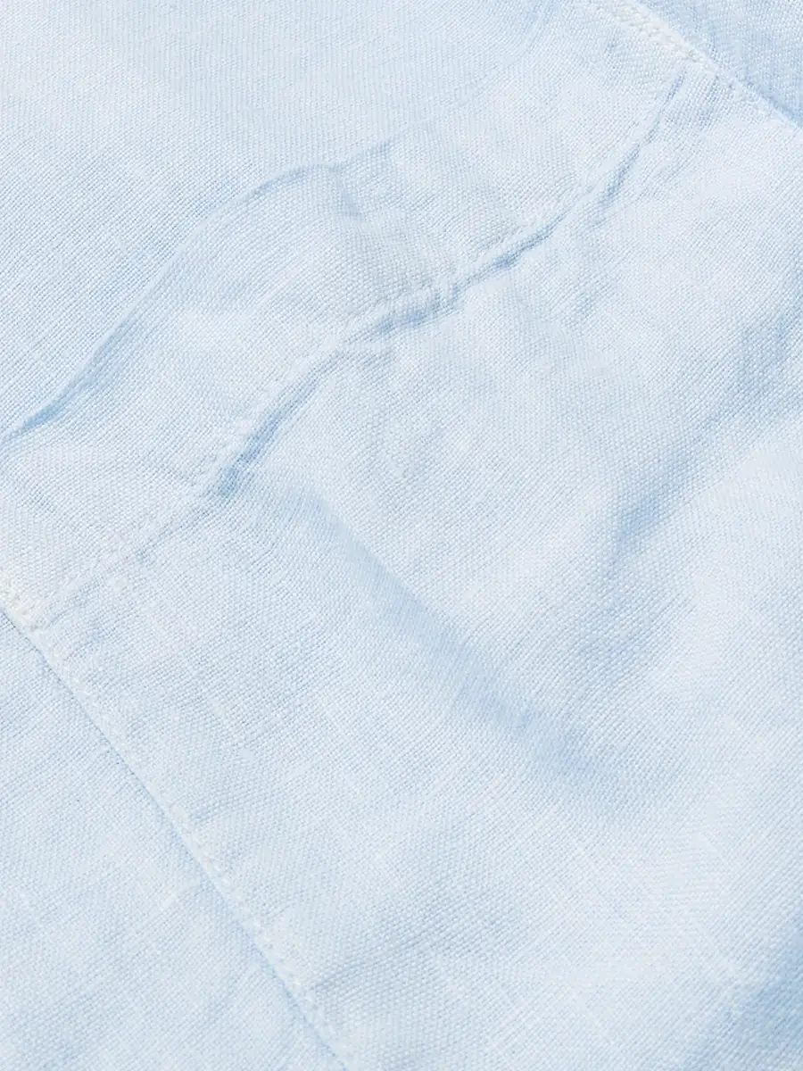 Portuguese Flannel Camp-Collar Linen Shirt - Men | Thumbnail 4