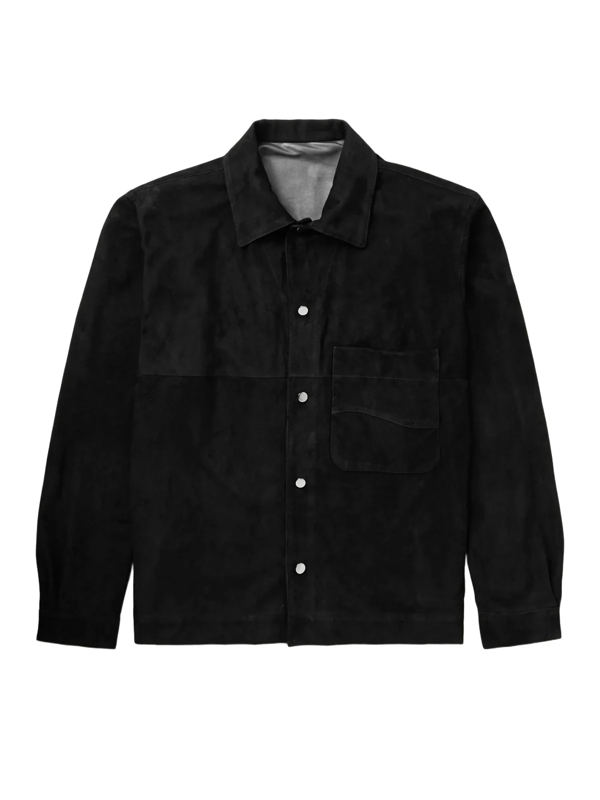 Suede Blouson Jacket - Men Suede Blouson Jacket - Men