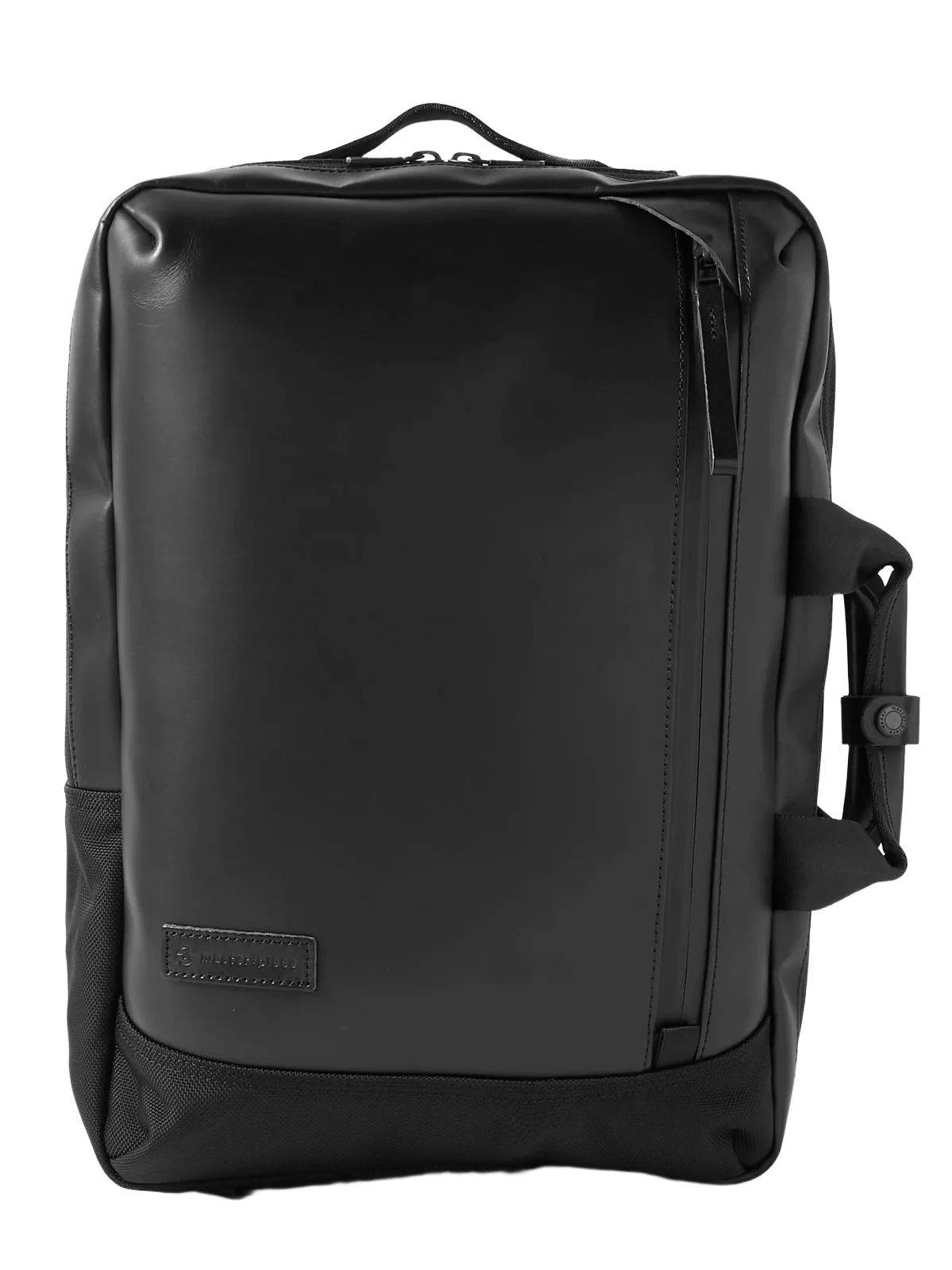 Slick Logo-Appliquéd CORDURA® Ballistic and Leather Backpack - Men