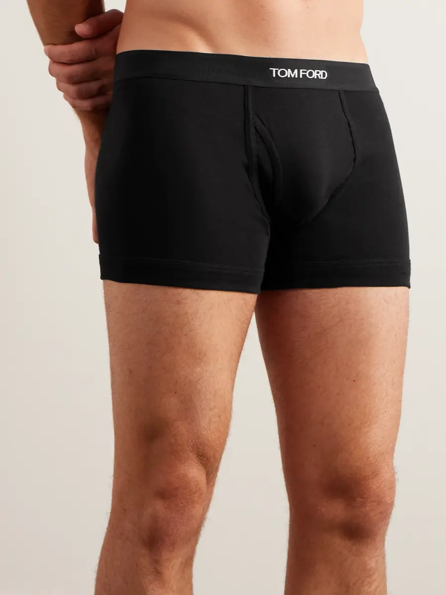 Tom Ford Two-Pack Stretch-Cotton Jersey Boxer Briefs - Men | Thumbnail 2 Tom Ford Two-Pack Stretch-Cotton Jersey Boxer Briefs - Men | Thumbnail 2