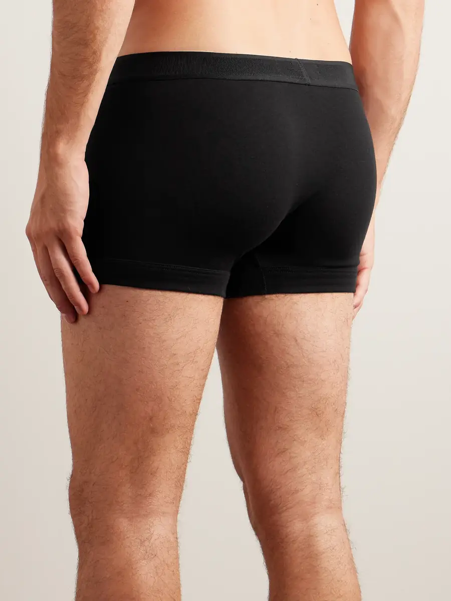 Tom Ford Two-Pack Stretch-Cotton Jersey Boxer Briefs - Men | Thumbnail 3 Tom Ford Two-Pack Stretch-Cotton Jersey Boxer Briefs - Men | Thumbnail 3