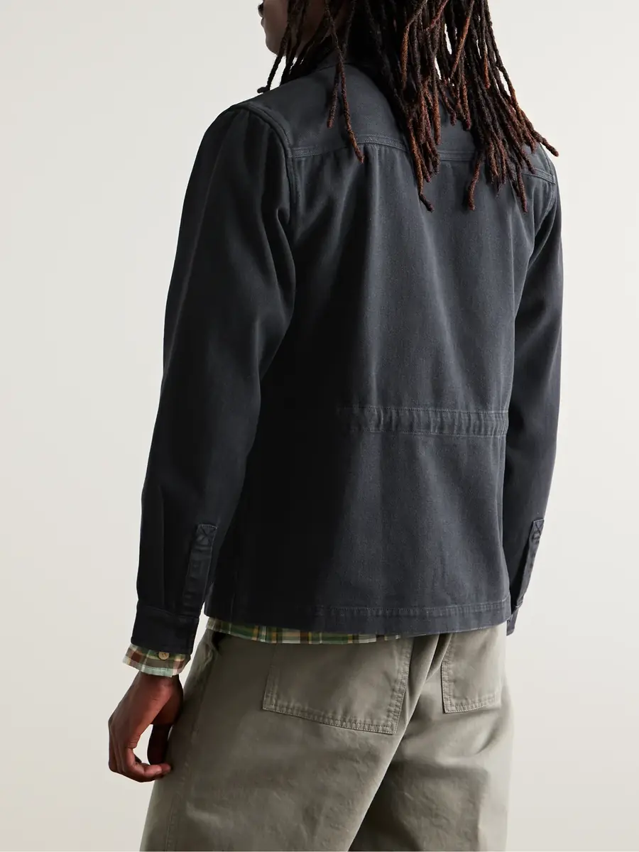 Folk Assembly Cotton-Twill Overshirt - Men | Thumbnail 3