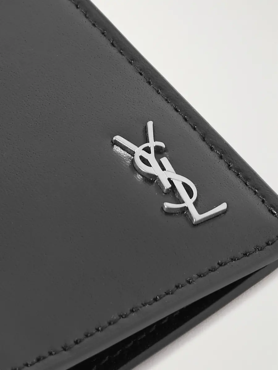 Saint Laurent Cassandre Logo-Embossed Leather Billfold Wallet - Men | Thumbnail 3 Saint Laurent Cassandre Logo-Embossed Leather Billfold Wallet - Men | Thumbnail 3