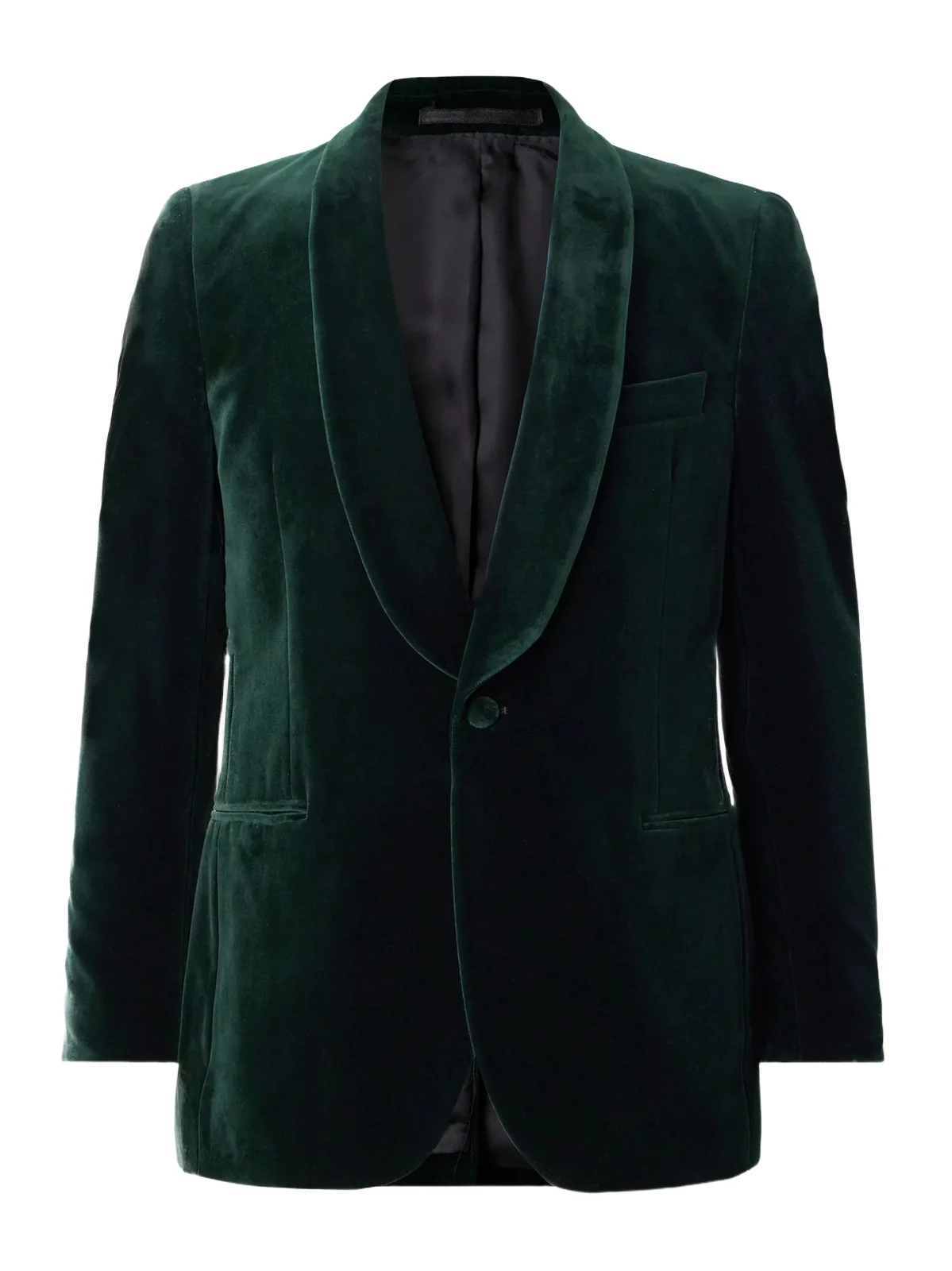 MR P. Cotton-Blend Velvet Tuxedo Jacket - Men
