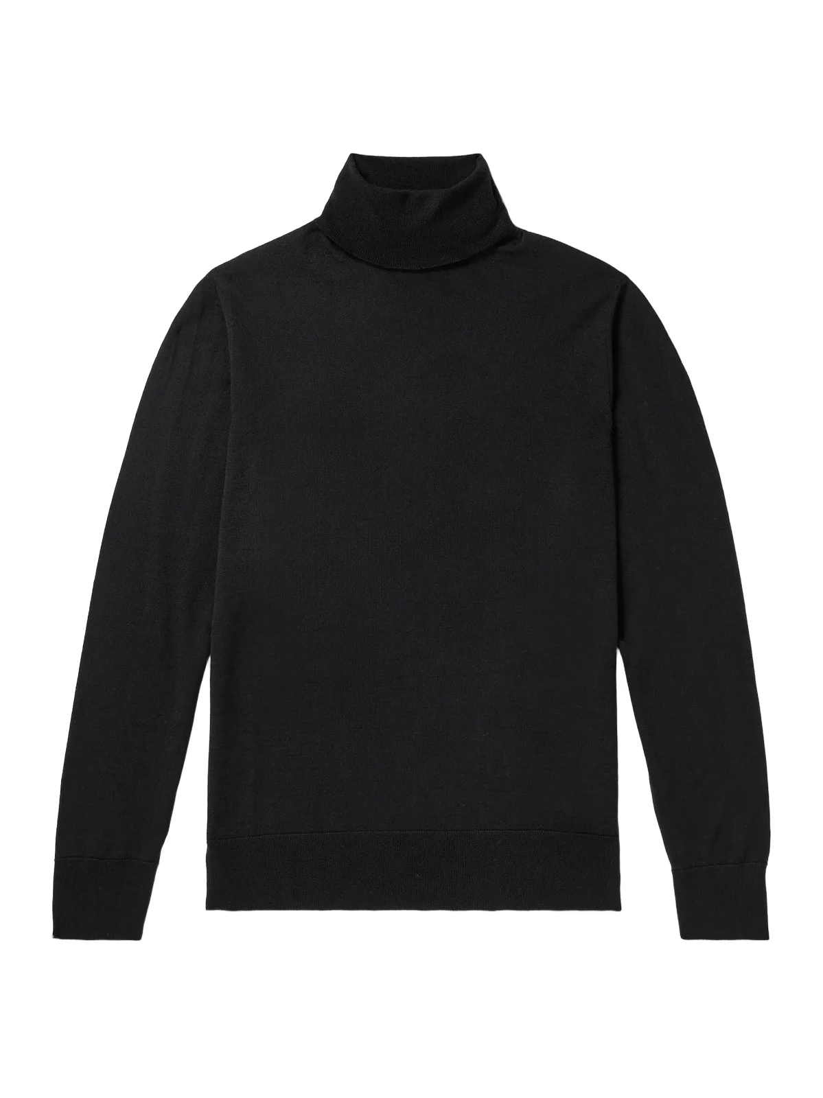 Regular-Fit Merino Wool Rollneck Sweater - Men Regular-Fit Merino Wool Rollneck Sweater - Men