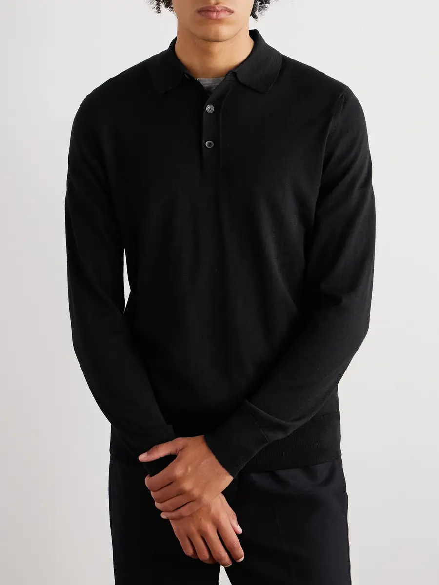 MR P. Merino Wool Polo Shirt - Men | Thumbnail 3 MR P. Merino Wool Polo Shirt - Men | Thumbnail 3