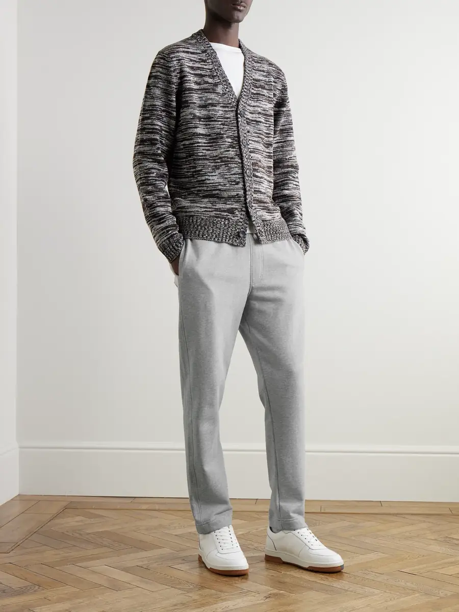 MR P. Tapered Cotton-Jersey Sweatpants - Men | Thumbnail 2