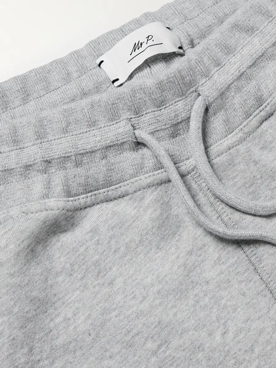 MR P. Tapered Cotton-Jersey Sweatpants - Men | Thumbnail 4