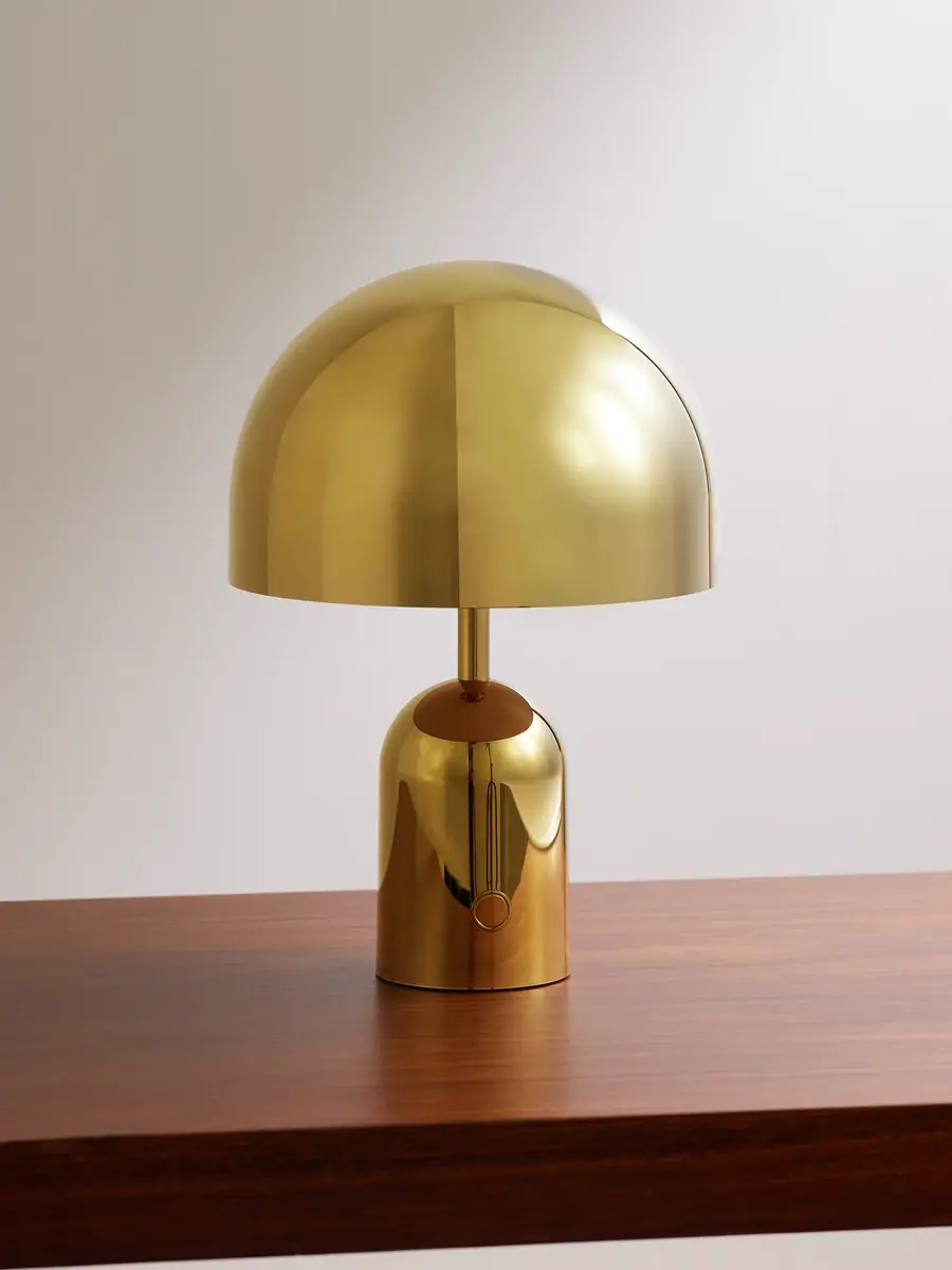Tom Dixon Bell Portable Gold-Tone LED Lamp - Men