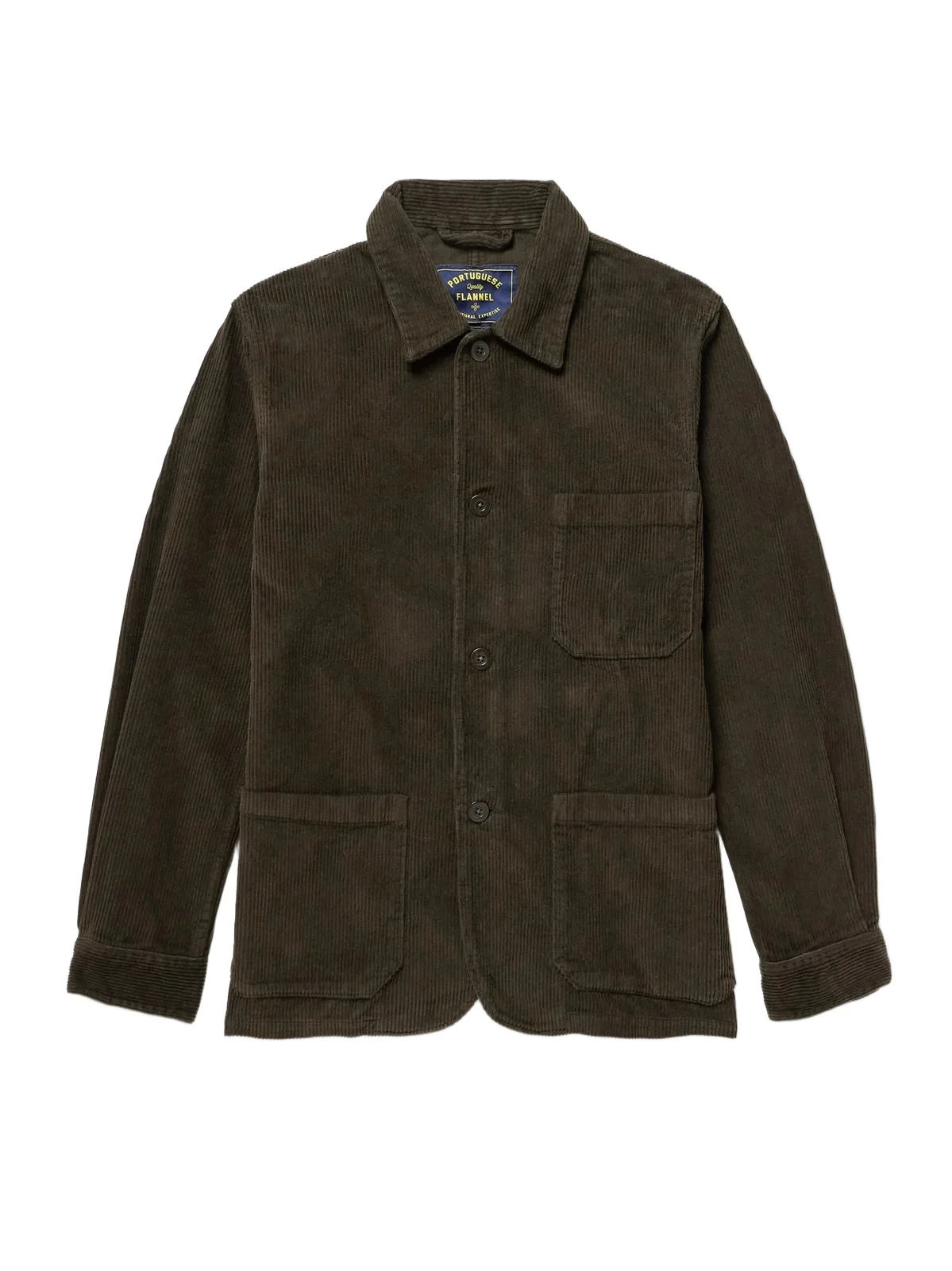 Labura Cotton-Corduroy Overshirt - Men