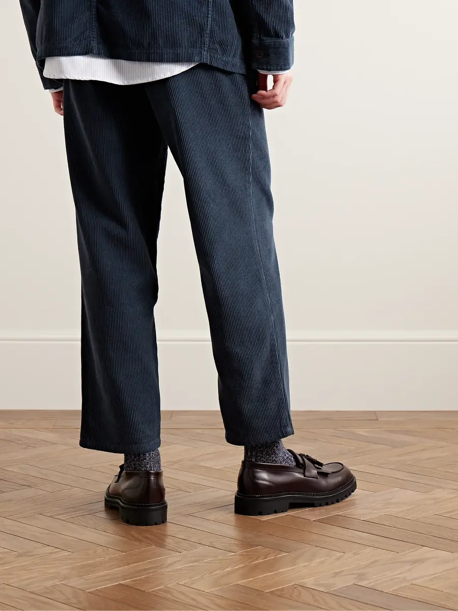 Portuguese Flannel Straight-Leg Cotton-Corduroy Trousers - Men | Thumbnail 3 Portuguese Flannel Straight-Leg Cotton-Corduroy Trousers - Men | Thumbnail 3