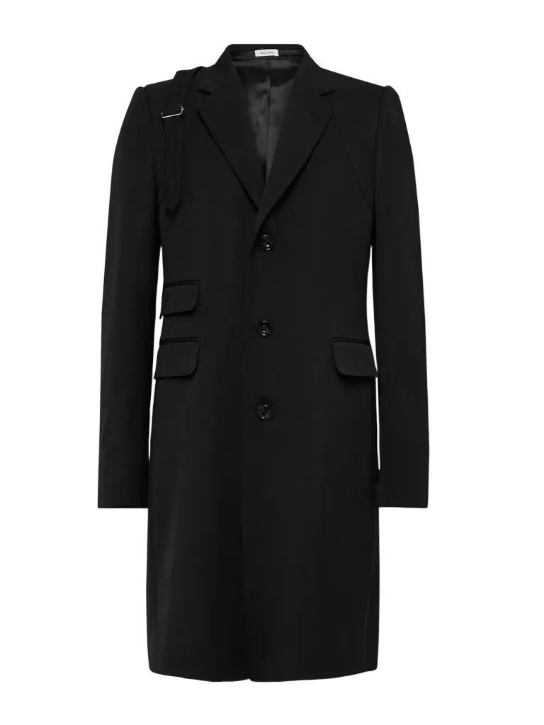 Alexander McQueen Slim-Fit Wool-Twill Trench Coat - Men | Image 1 Alexander McQueen Slim-Fit Wool-Twill Trench Coat - Men | Image 1