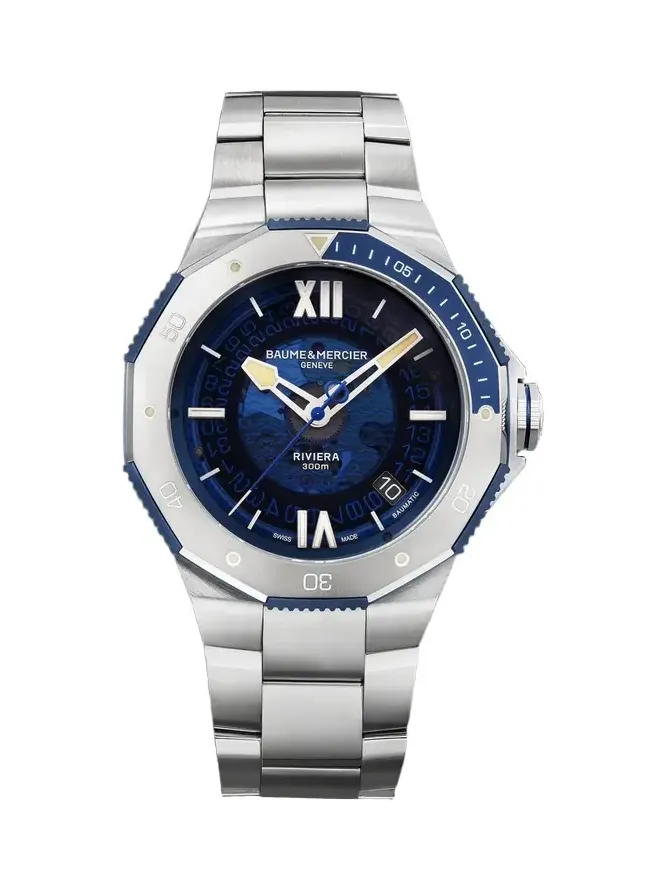Riviera 50th Anniversary Automatic Stainless Steel Watch, Ref. 10747 - Men
