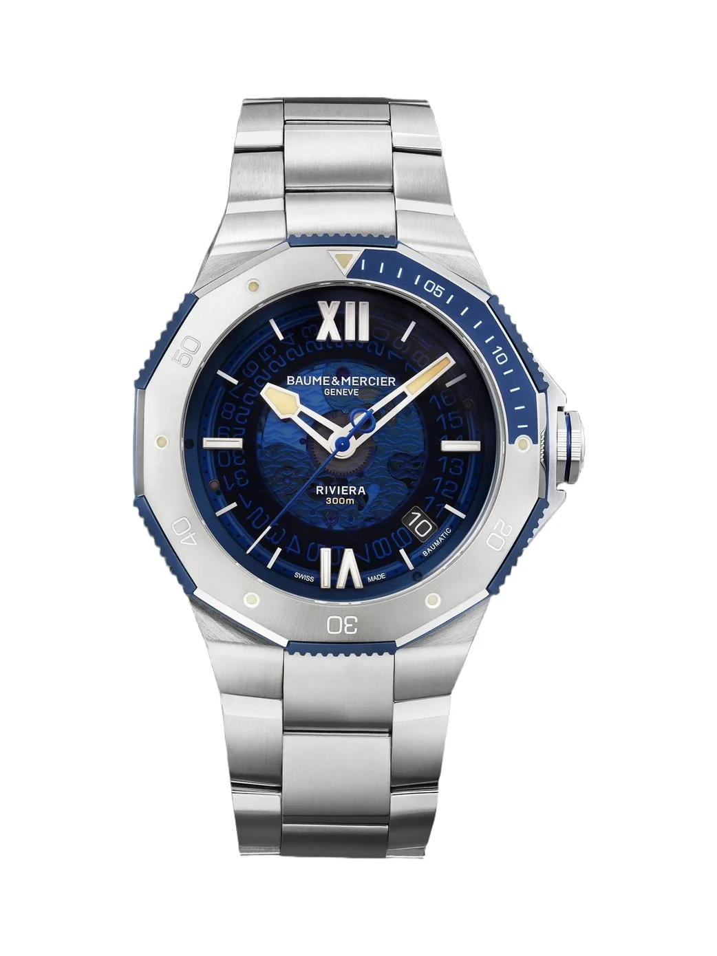 Riviera 50th Anniversary Automatic Stainless Steel Watch, Ref. 10747 - Men