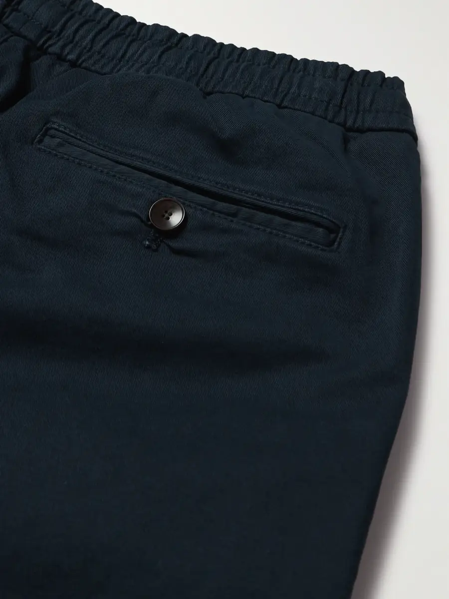 MR P. Straight-Leg Cotton-Blend Twill Drawstring Trousers - Men | Thumbnail 4 MR P. Straight-Leg Cotton-Blend Twill Drawstring Trousers - Men | Thumbnail 4