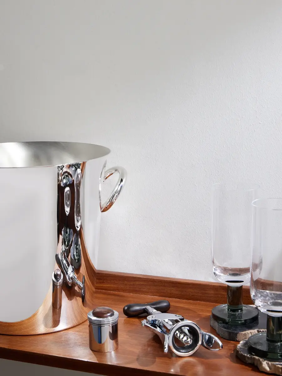 Christofle Vertigo Silver-Plated Champagne Cooler - Men | Thumbnail 2
