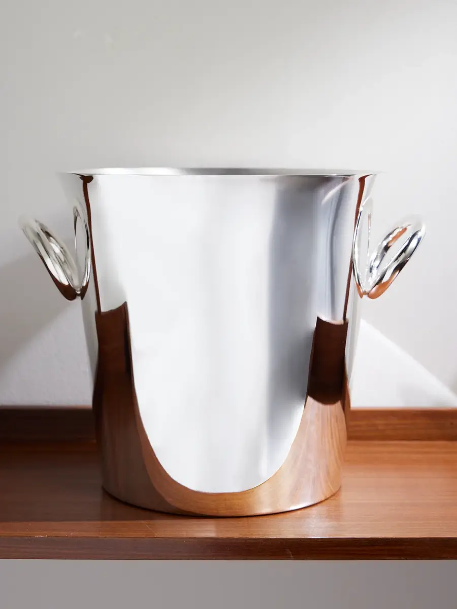Christofle Vertigo Silver-Plated Champagne Cooler - Men