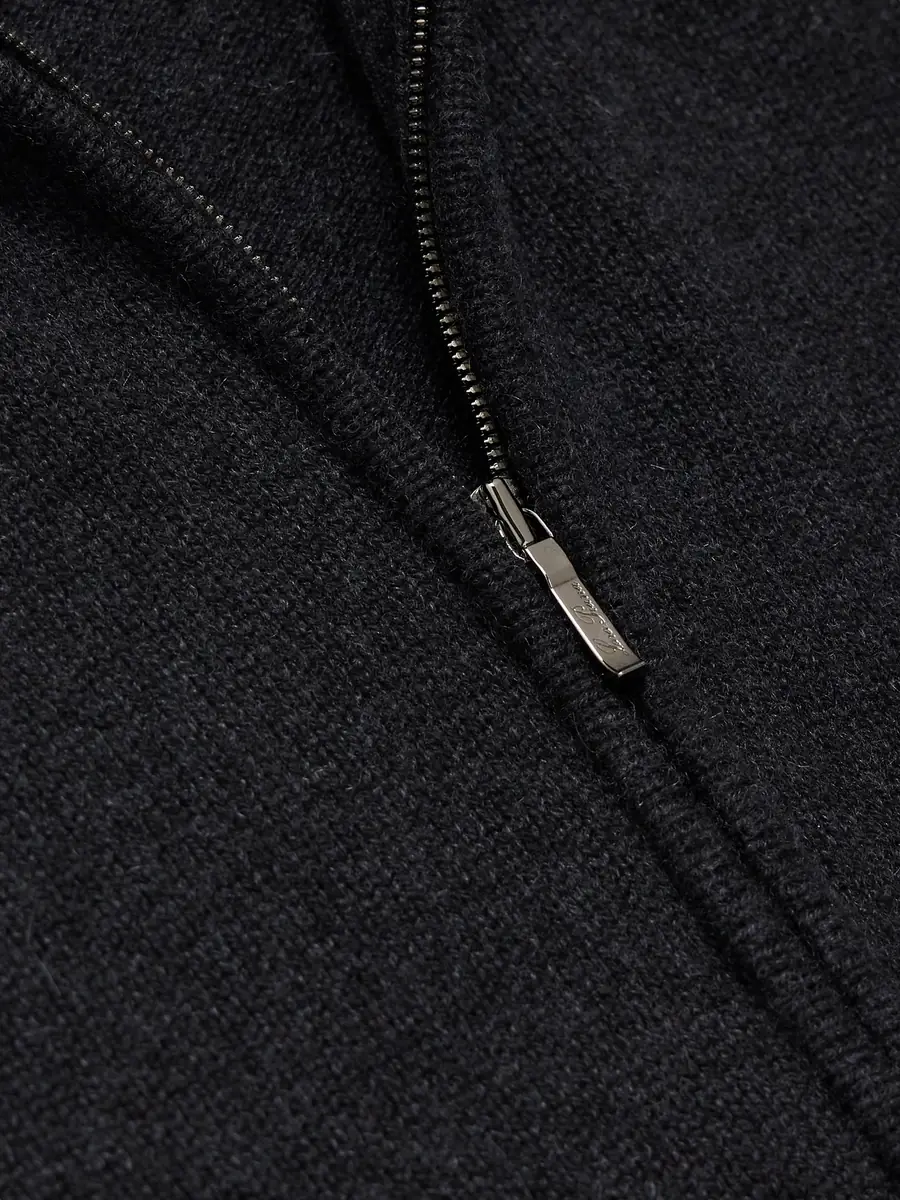 Loro Piana Cashmere Zip-Up Sweater - Men | Thumbnail 4 Loro Piana Cashmere Zip-Up Sweater - Men | Thumbnail 4