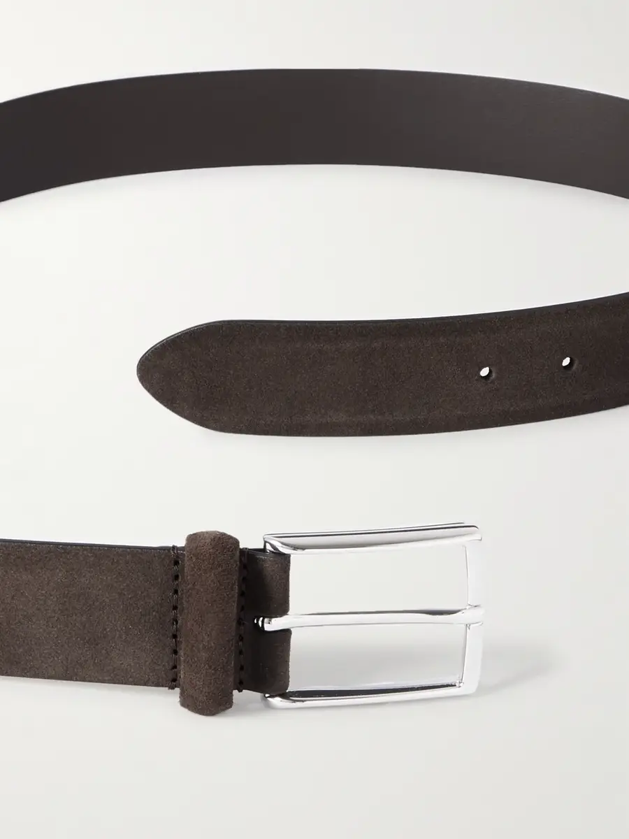 Anderson's 3.5cm Suede Belt - Men | Thumbnail 2