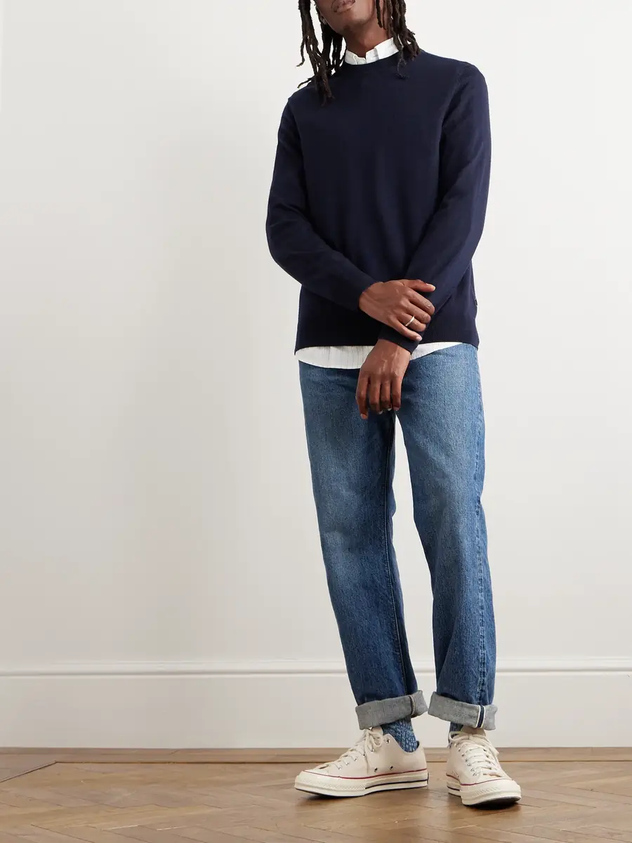 NN07 Ted 6605 Wool Sweater - Men | Thumbnail 2 NN07 Ted 6605 Wool Sweater - Men | Thumbnail 2