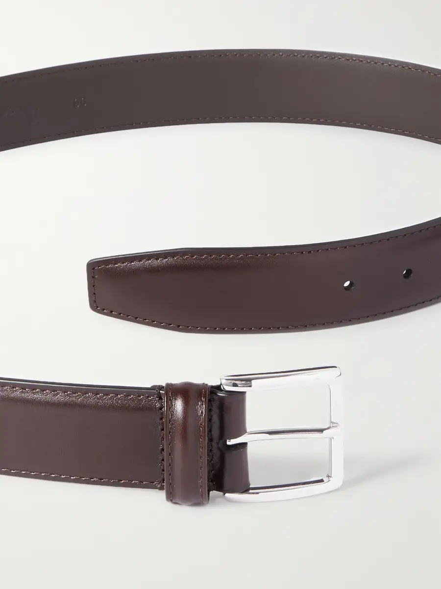 Anderson's 3.5cm Leather Belt - Men | Thumbnail 2 Anderson's 3.5cm Leather Belt - Men | Thumbnail 2