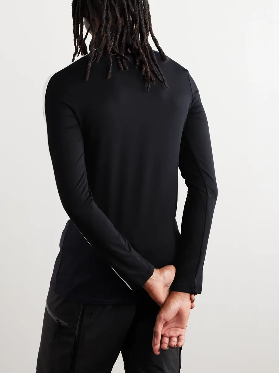 Fusalp Alpille Striped Polartec® Power Stretch® Ski Base Layer - Men | Thumbnail 4