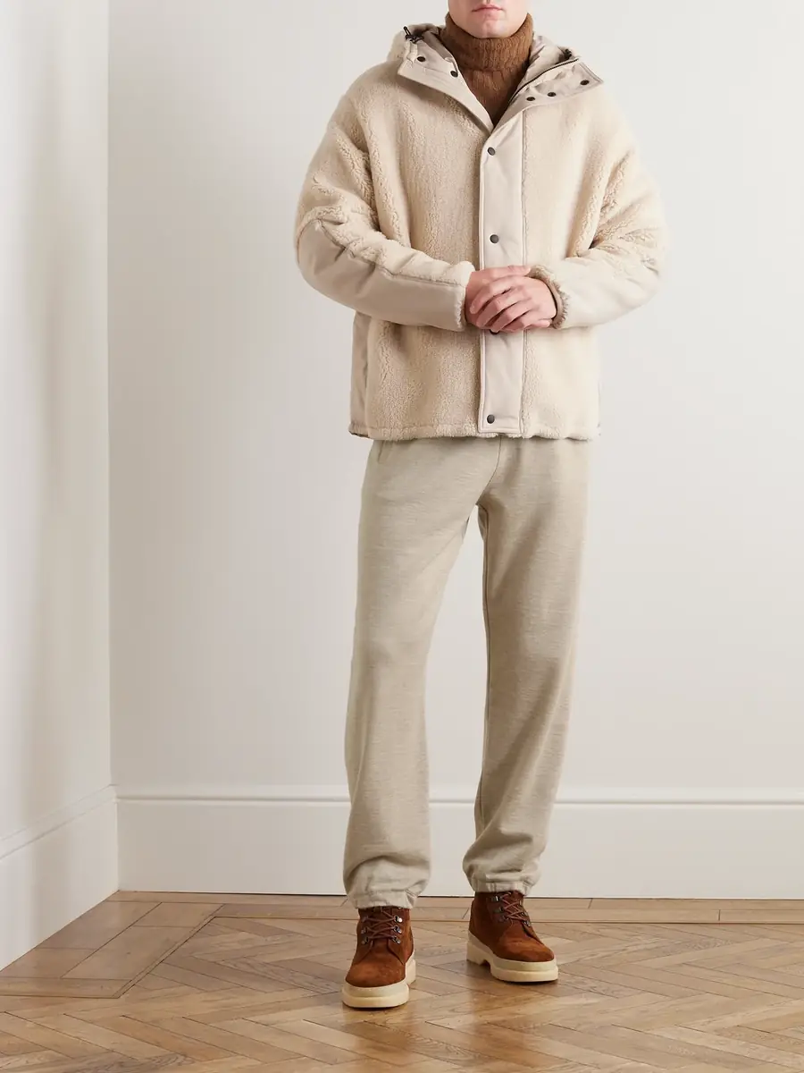 Loro Piana Tapered Cashmere-Jersey Sweatpants - Men | Thumbnail 2