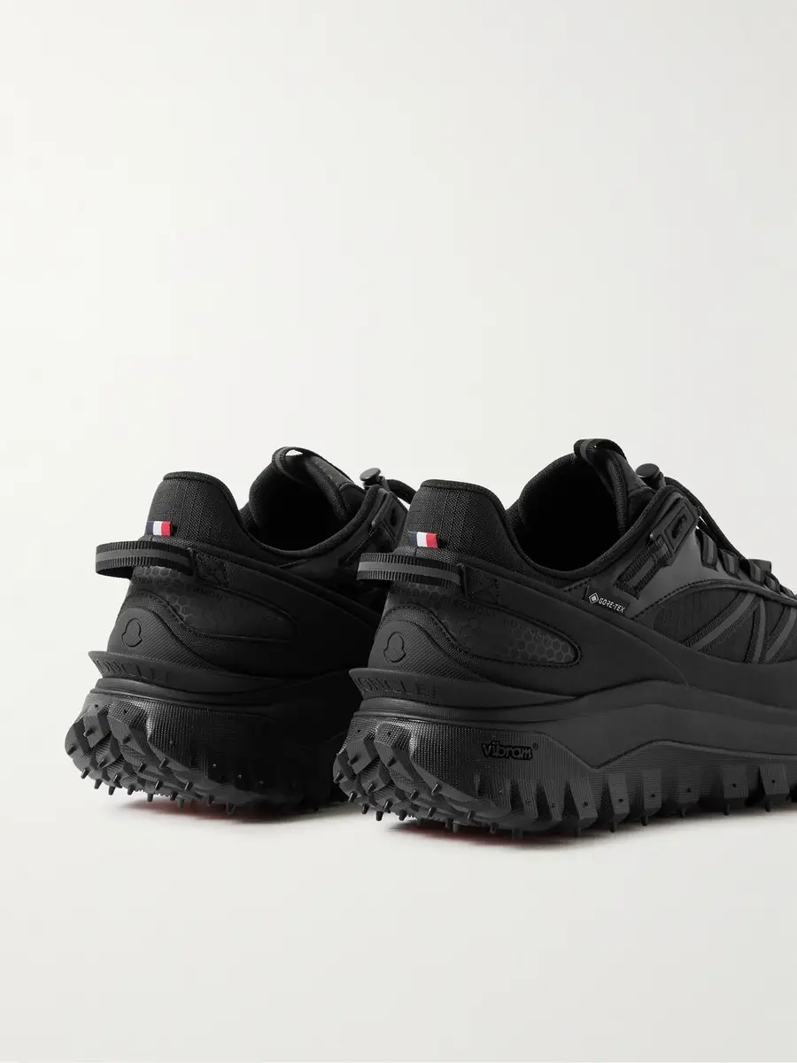 Moncler Trailgrip GTX Leather-Trimmed Ripstop and Canvas Sneakers - Men | Thumbnail 5 Moncler Trailgrip GTX Leather-Trimmed Ripstop and Canvas Sneakers - Men | Thumbnail 5