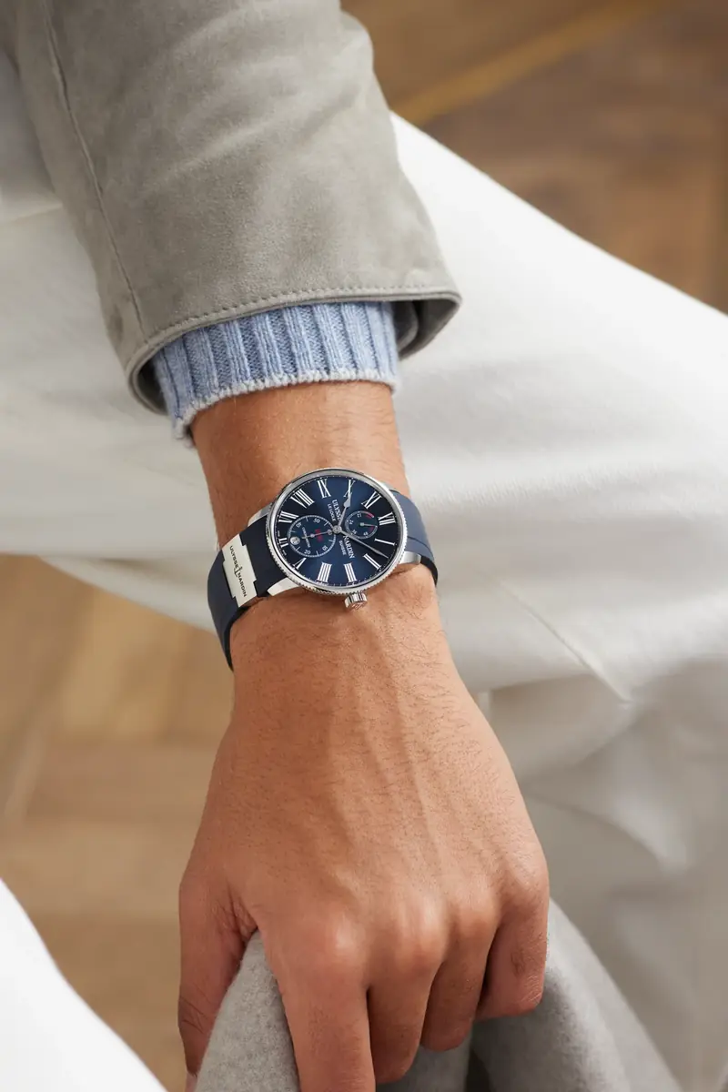 Ulysse Nardin Marine Torpilleur Automatic Stainless Steel Watch, Ref. 1183-310-3/43 - Men | Thumbnail 2 Ulysse Nardin Marine Torpilleur Automatic Stainless Steel Watch, Ref. 1183-310-3/43 - Men | Thumbnail 2