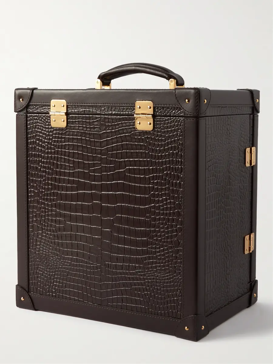 Rapport London Brompton Croc-Effect Leather Accessory Trunk - Men | Thumbnail 3 Rapport London Brompton Croc-Effect Leather Accessory Trunk - Men | Thumbnail 3