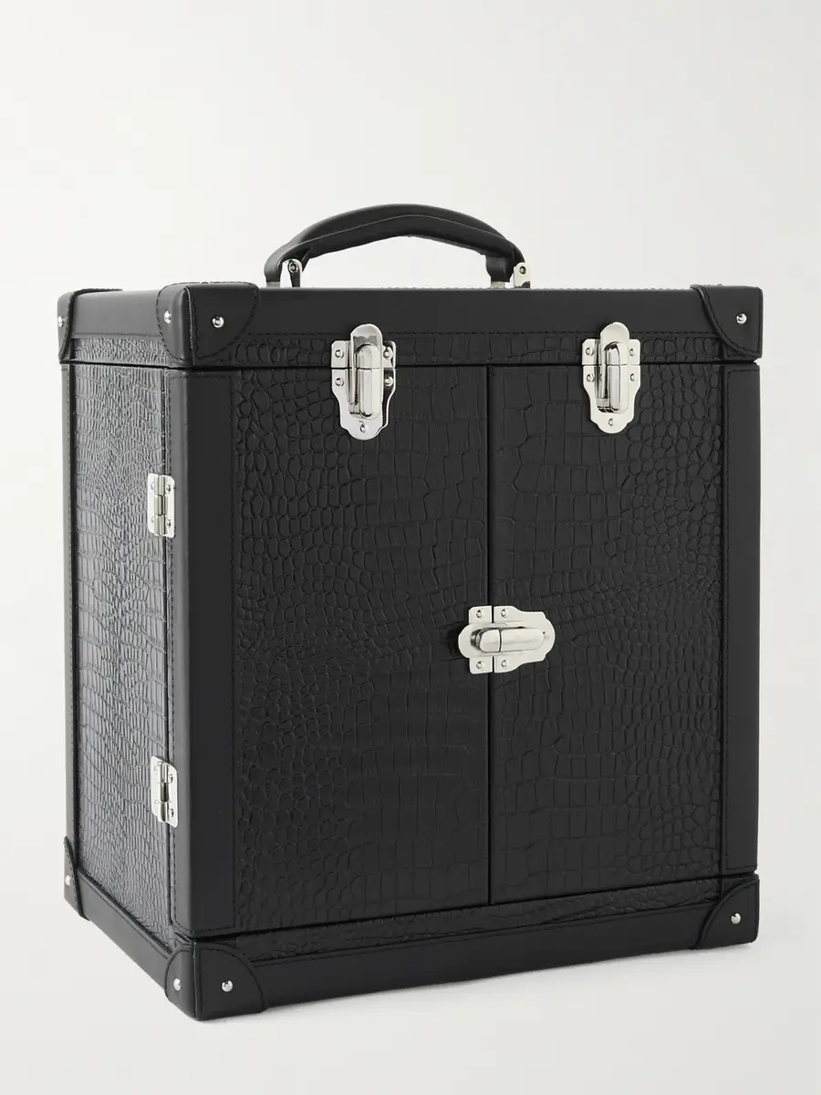 Rapport London Brompton Croc-Effect Leather Accessory Trunk - Men | Thumbnail 2 Rapport London Brompton Croc-Effect Leather Accessory Trunk - Men | Thumbnail 2