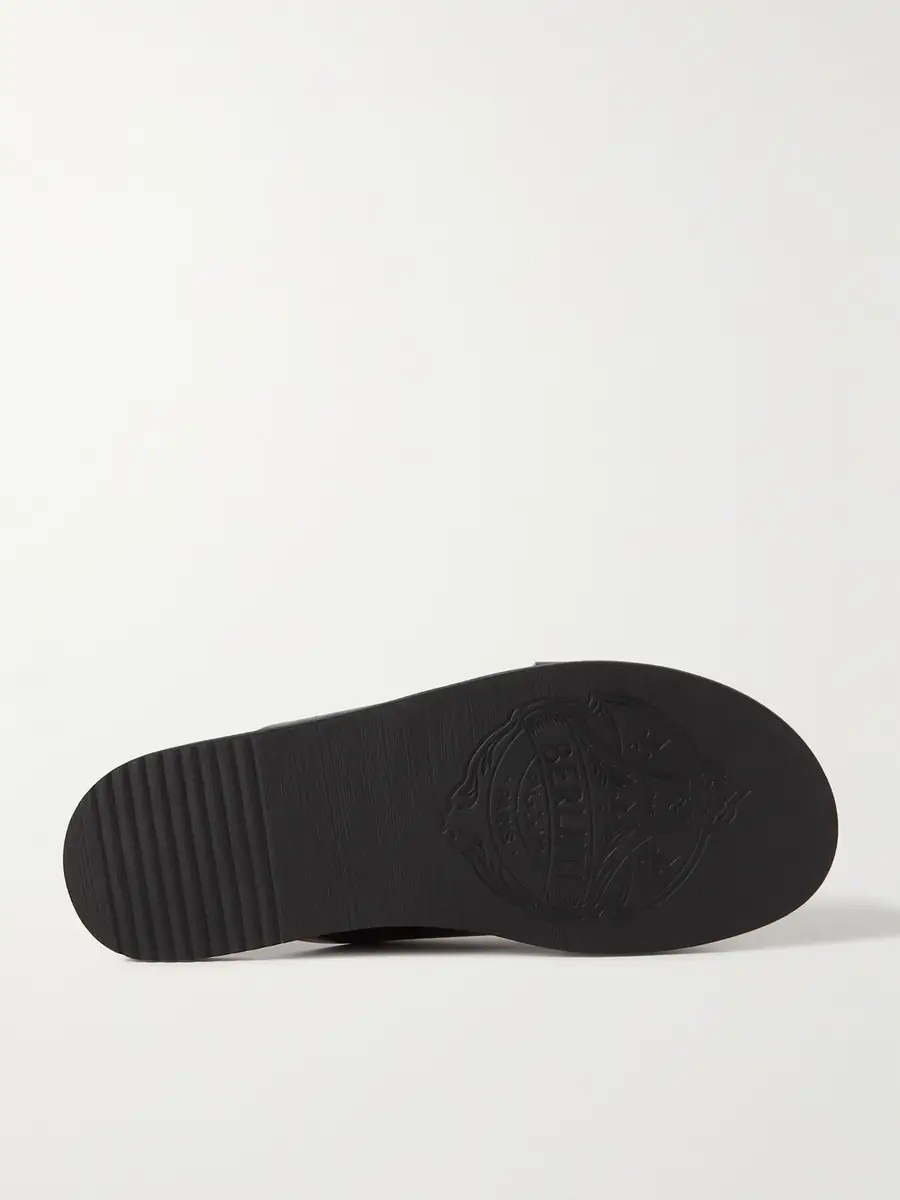 Berluti Sifnos Scritto Venezia Leather Sandals - Men | Thumbnail 3 Berluti Sifnos Scritto Venezia Leather Sandals - Men | Thumbnail 3