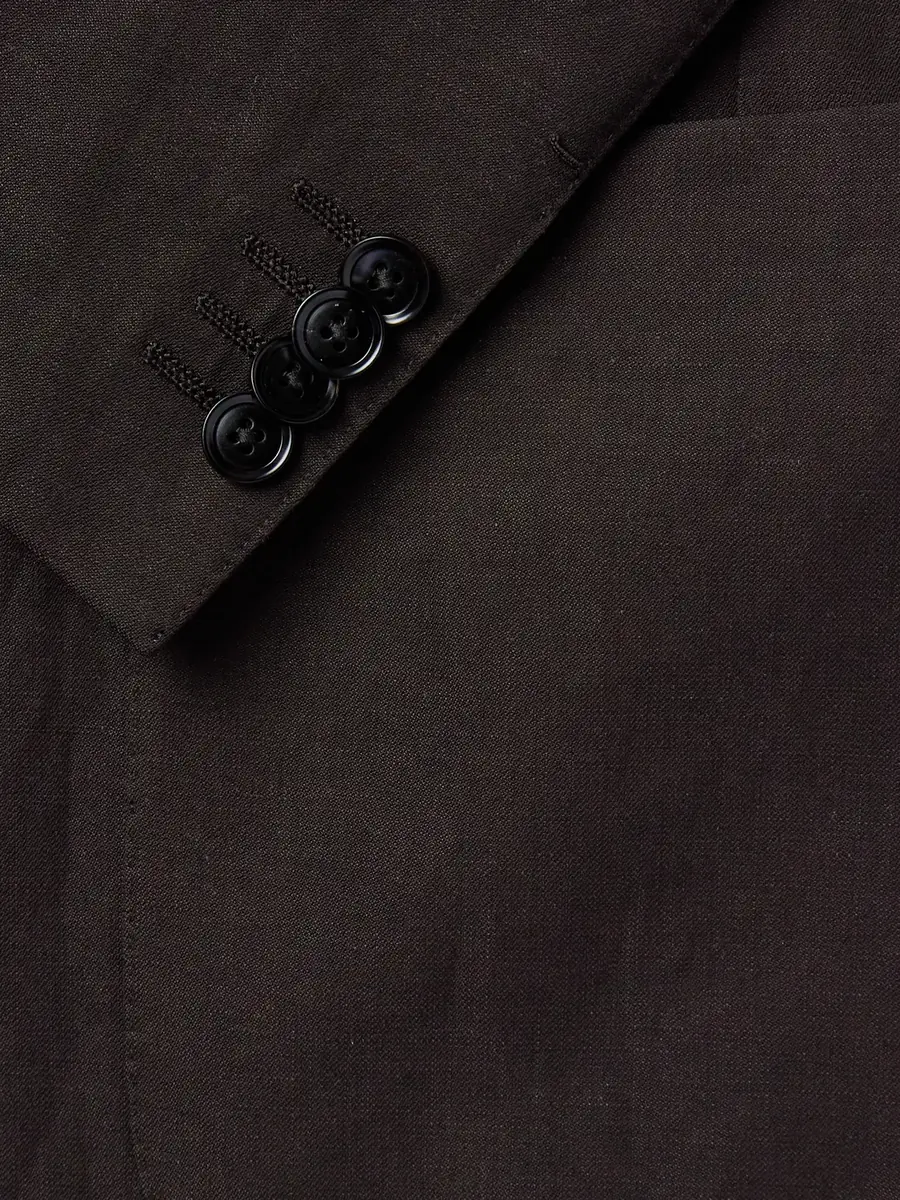 Zegna Slim-Fit Wool and Linen-Blend Suit Jacket - Men | Thumbnail 4 Zegna Slim-Fit Wool and Linen-Blend Suit Jacket - Men | Thumbnail 4