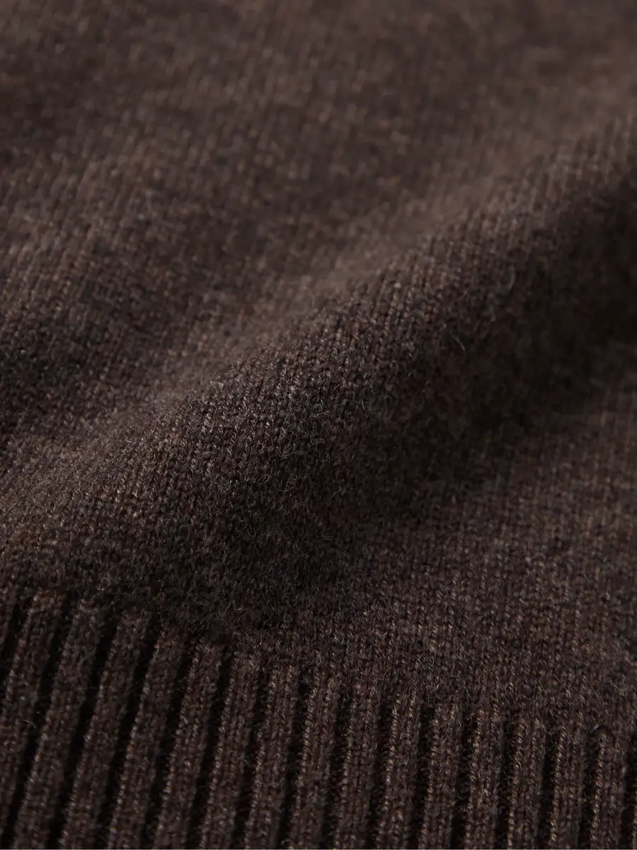 Purdey Leather-Trimmed Cashmere Half-Zip Sweater - Men | Thumbnail 6