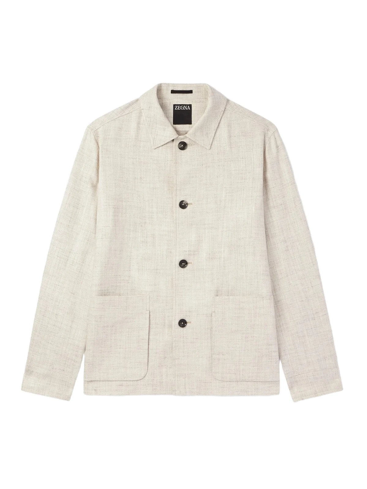 Bouclé-Twill Chore Jacket - Men Bouclé-Twill Chore Jacket - Men