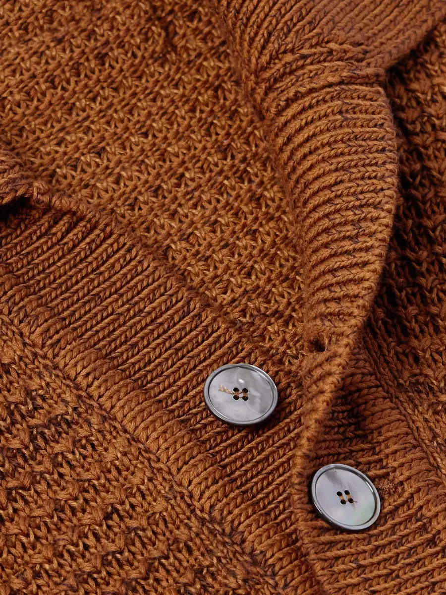 Zegna Open-Knit Cotton, Linen, Silk and Cashmere-Blend Polo Shirt - Men | Thumbnail 4 Zegna Open-Knit Cotton, Linen, Silk and Cashmere-Blend Polo Shirt - Men | Thumbnail 4