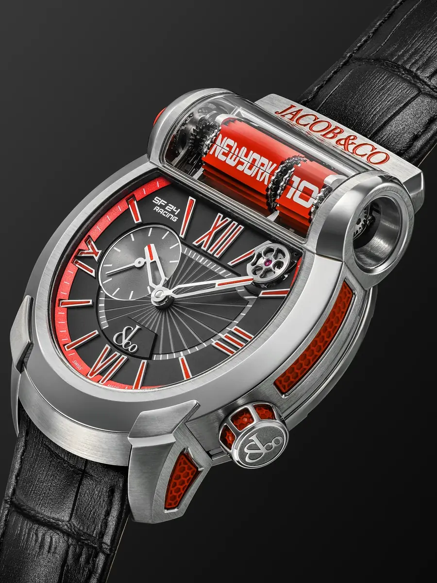 Jacob & Co. Epic SF24 Racing Limited Edition Automatic Titanium Watch, Ref. ES101.20.NS.YR.ABVEA - Men | Thumbnail 4