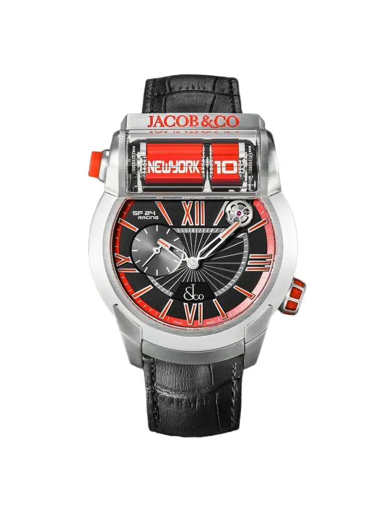 Jacob & Co. Epic SF24 Racing Limited Edition Automatic Titanium Watch, Ref. ES101.20.NS.YR.ABVEA - Men | Image 1 Jacob & Co. Epic SF24 Racing Limited Edition Automatic Titanium Watch, Ref. ES101.20.NS.YR.ABVEA - Men | Image 1