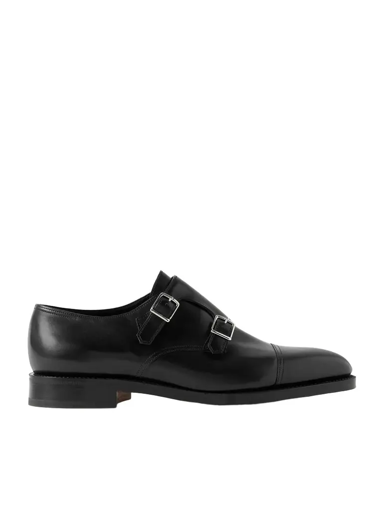 William Leather Monk-Strap Shoes - Men William Leather Monk-Strap Shoes - Men