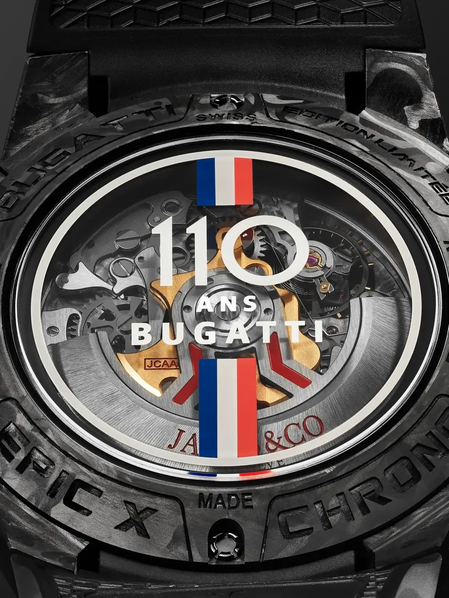 Jacob & Co. Bugatti Epic X Limited Edition Automatic Chronograph Carbon Fibre and Titanium Watch, Ref. EC333.29.AA.AA.A - Men | Thumbnail 3