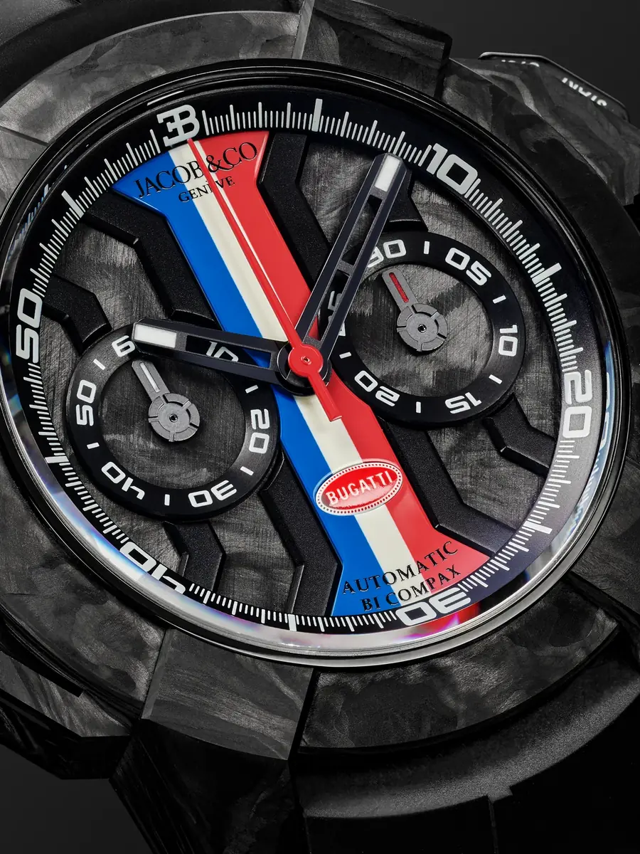 Jacob & Co. Bugatti Epic X Limited Edition Automatic Chronograph Carbon Fibre and Titanium Watch, Ref. EC333.29.AA.AA.A - Men | Thumbnail 6