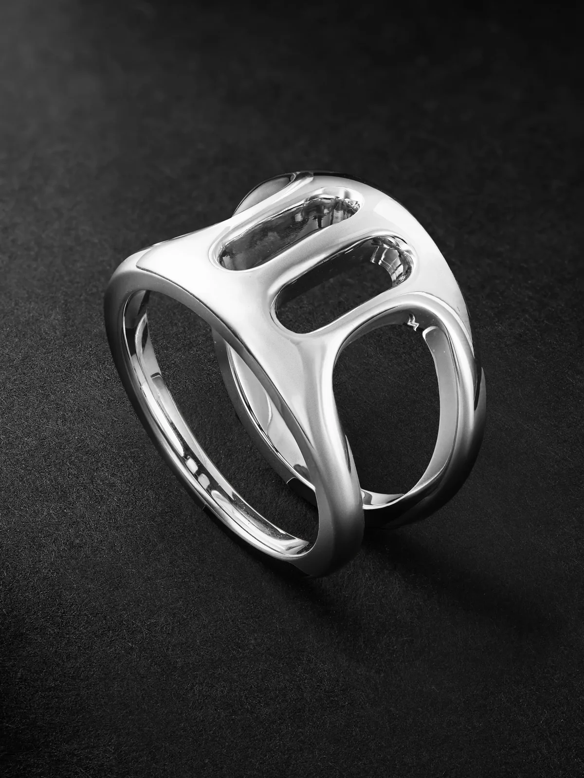 Phantom III Sterling Silver Ring - Men Phantom III Sterling Silver Ring - Men