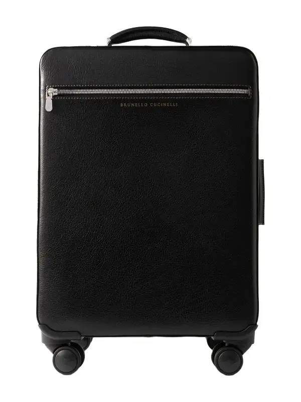 Full-Grain Leather Carry-On Suitcase - Men