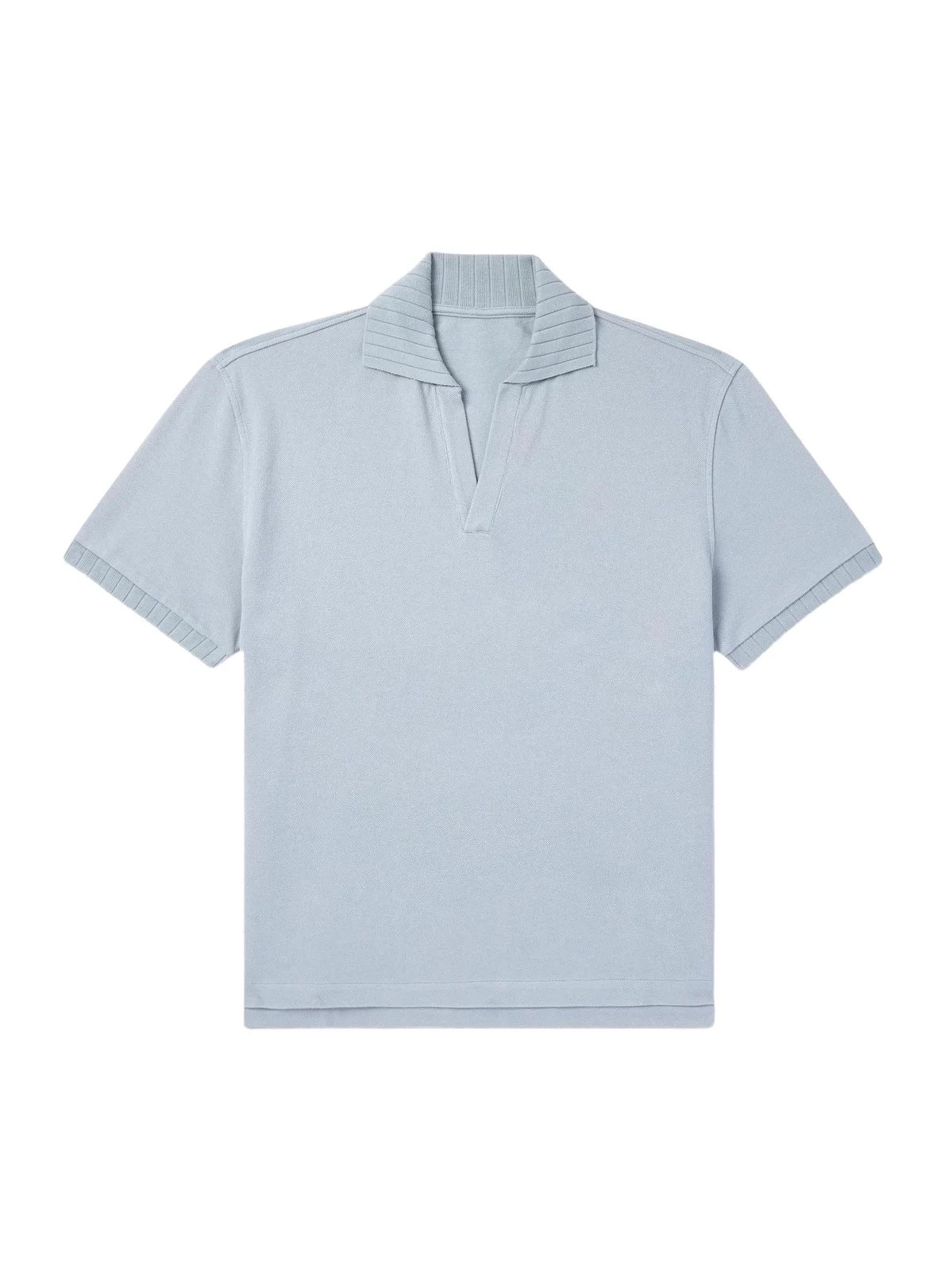 Cotton-Piqué Polo Shirt - Men