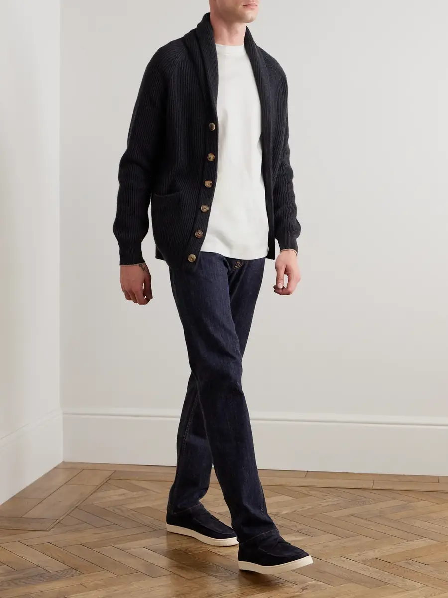 Brunello Cucinelli Cotton-Jersey T-Shirt - Men | Thumbnail 2