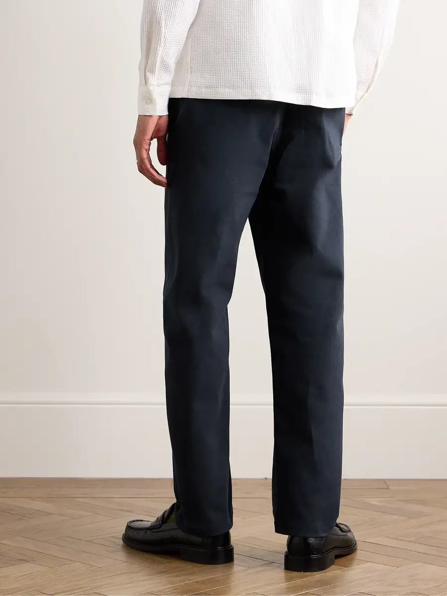 De Bonne Facture Balloon Barrel-Leg Cotton-Drill Trousers - Men | Thumbnail 3 De Bonne Facture Balloon Barrel-Leg Cotton-Drill Trousers - Men | Thumbnail 3