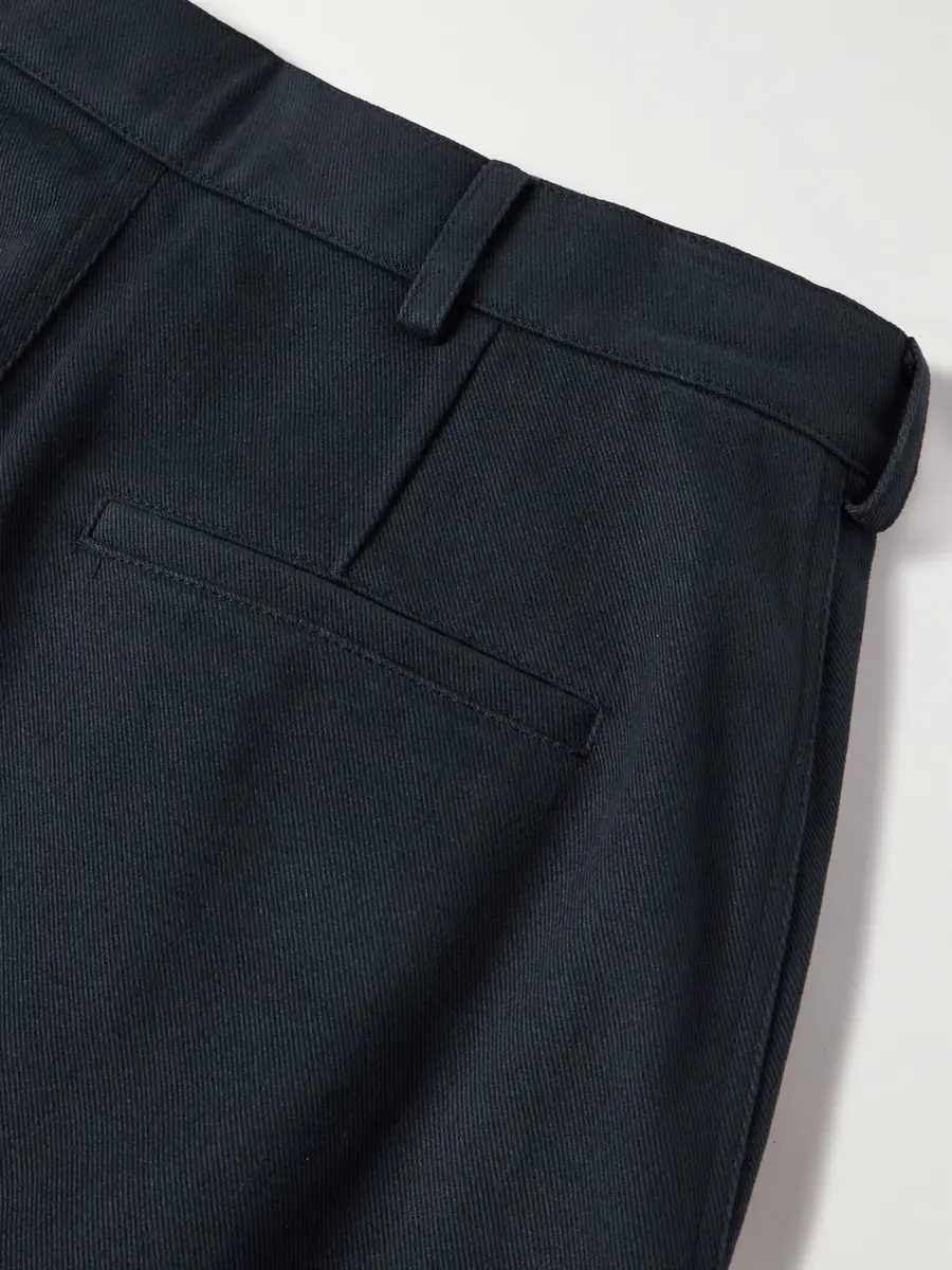 De Bonne Facture Balloon Barrel-Leg Cotton-Drill Trousers - Men | Thumbnail 4 De Bonne Facture Balloon Barrel-Leg Cotton-Drill Trousers - Men | Thumbnail 4